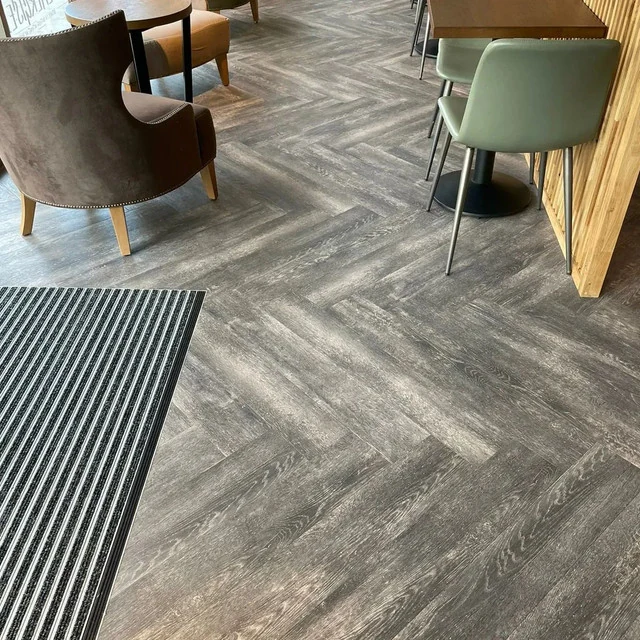 Vinyl flooring project